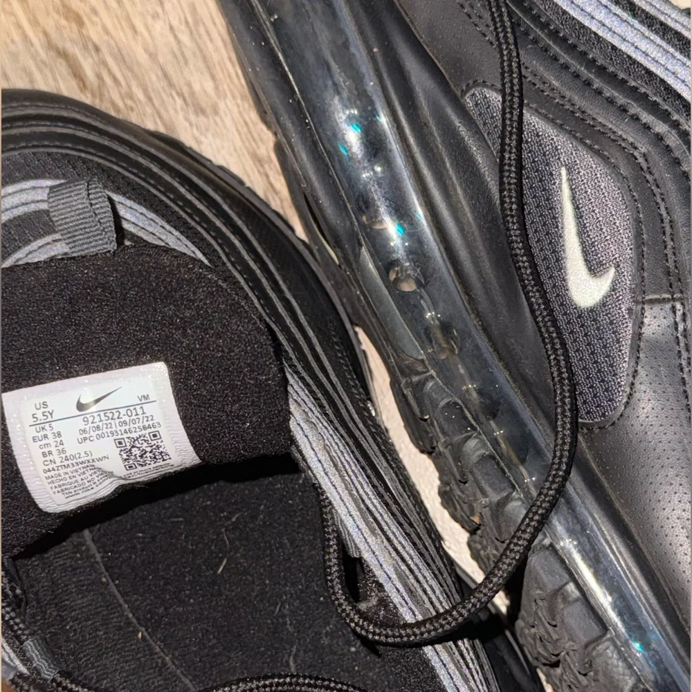 Nike Air Max 97 Black/Athracite for Big Kids